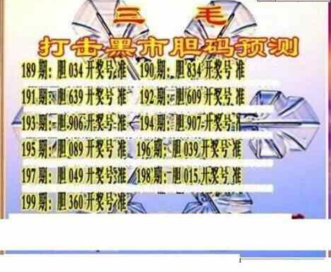 23199期: 三毛3D精品图谜