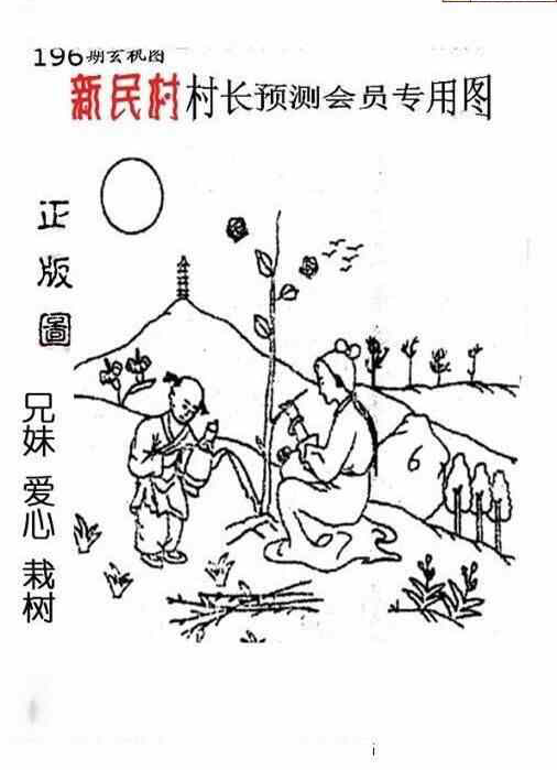 23196期: 老村长福彩3D天天图谜