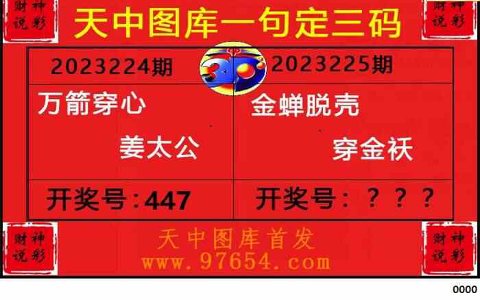 23225期: 财神说彩3D全套图版