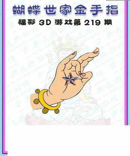 23219期: 3D蝴蝶世家蝴蝶彩图