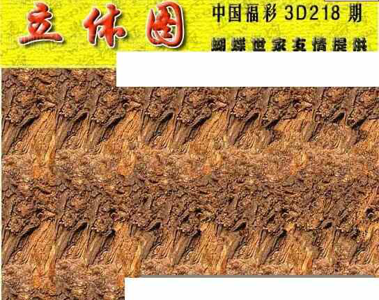 23218期: 3D蝴蝶世家蝴蝶彩图