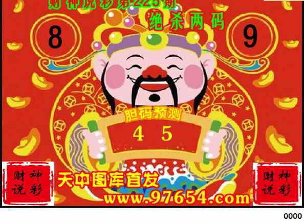 23225期: 财神说彩3D全套图版