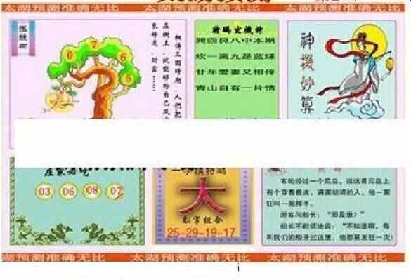 23222期: 太湖图福彩3D精品预测