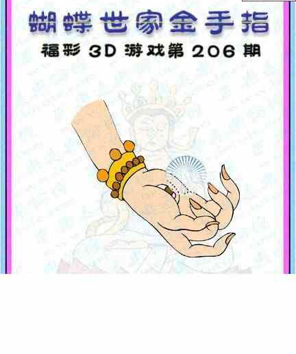 23206期: 3D蝴蝶世家蝴蝶彩图