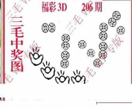 23206期: 三毛3D精品图谜