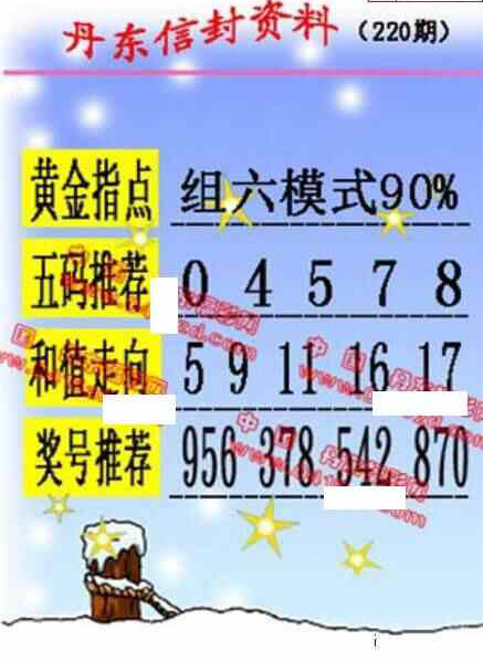 23220期: 福彩3D丹东全图分析