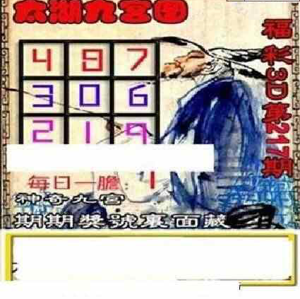 23217期: 太湖图福彩3D精品预测