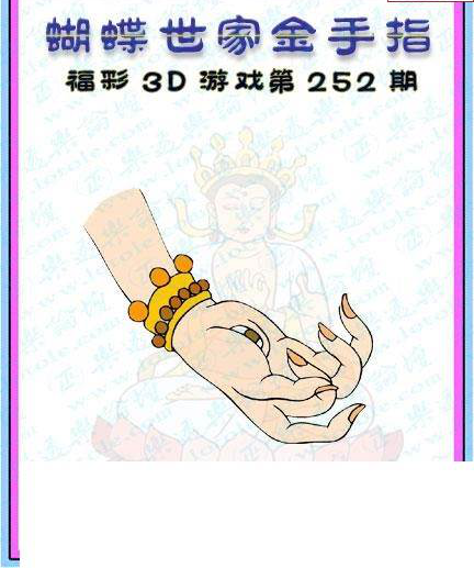 23252期: 3D蝴蝶世家蝴蝶彩图