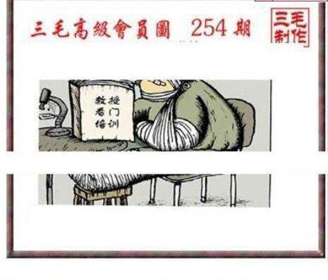 23254期: 三毛3D精品图谜