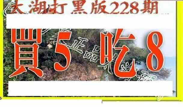 23228期: 太湖图福彩3D精品预测