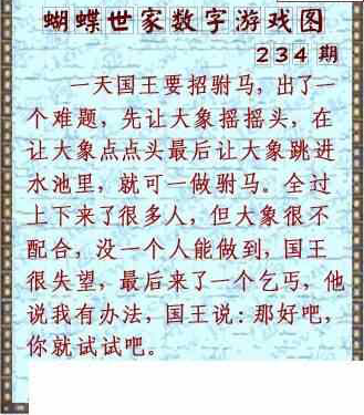 23234期: 3D蝴蝶世家蝴蝶彩图