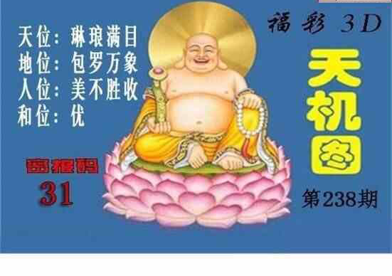 3D238期: 3D北盟天机图