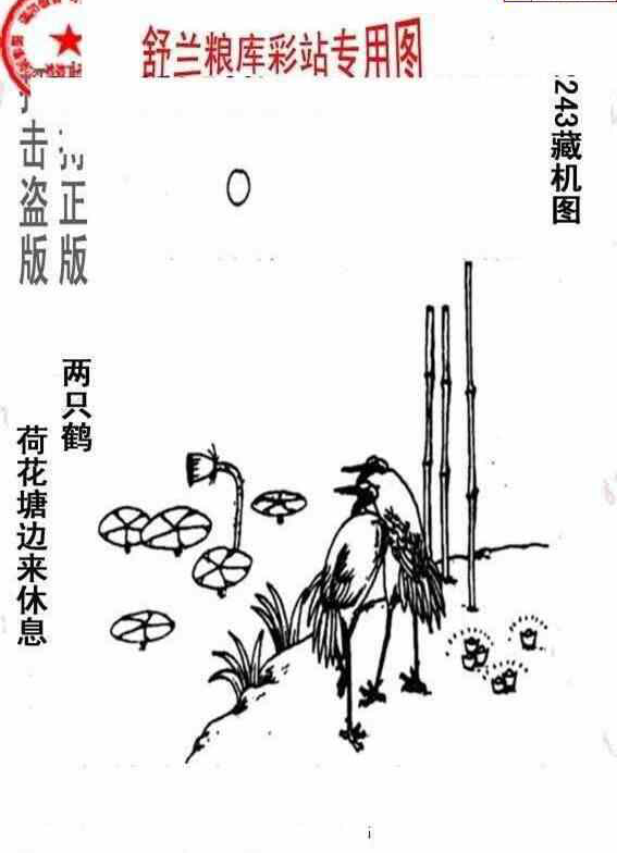 23243期: 老村长福彩3D天天图谜