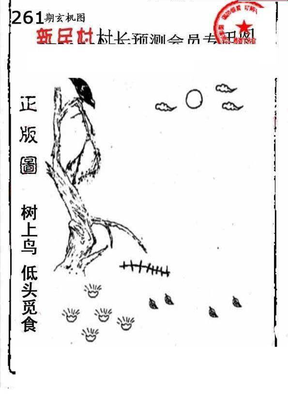 23261期: 老村长福彩3D天天图谜