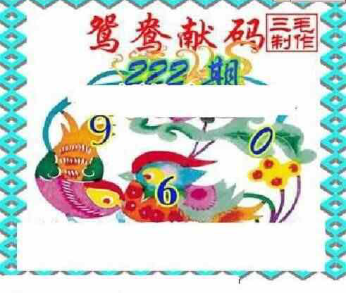 23222期: 三毛3D精品图谜