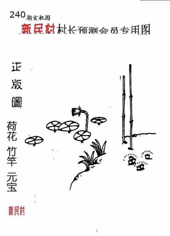 23240期: 老村长福彩3D天天图谜