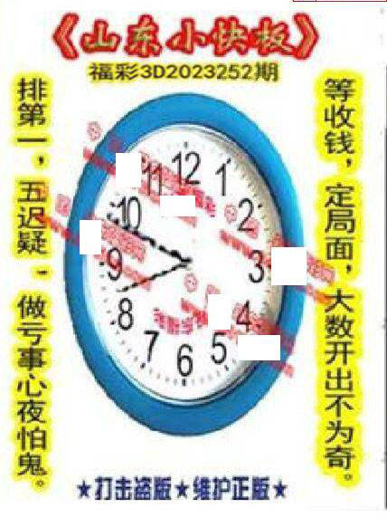 23252期: 福彩3D丹东全图分析