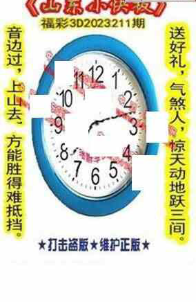 23211期: 福彩3D丹东全图分析