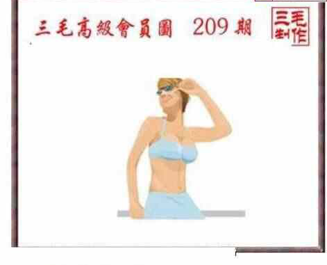 23209期: 三毛3D精品图谜