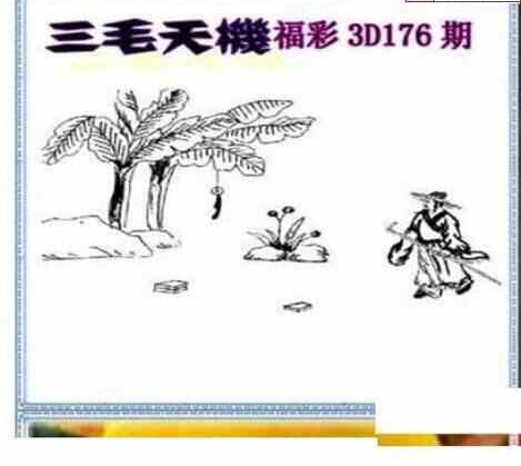 23176期: 三毛3D精品图谜