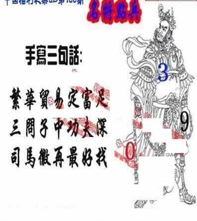 23189期: 福彩3D丹东全图分析