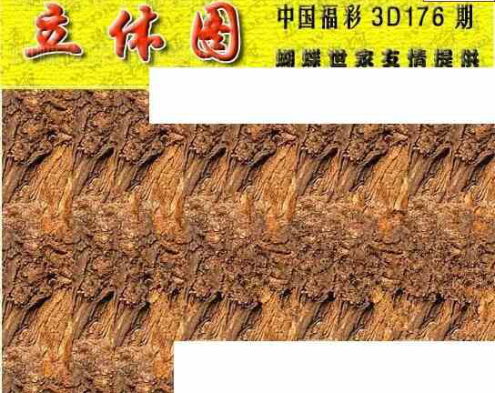 23176期: 3D蝴蝶世家蝴蝶彩图