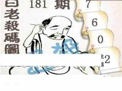 23181期: 白老3D杀码图版