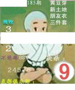 23185期: 白老3D杀码图版