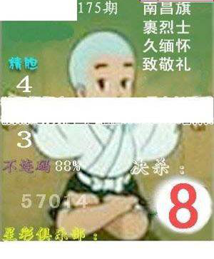 23175期: 白老3D杀码图版