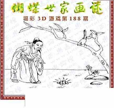 23188期: 3D蝴蝶世家蝴蝶彩图