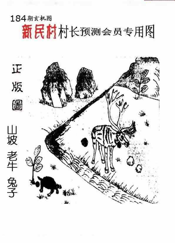 23184期: 老村长福彩3D天天图谜