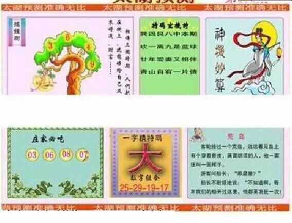 23191期: 太湖图福彩3D精品预测