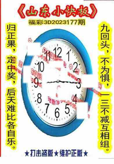 23177期: 福彩3D丹东全图分析