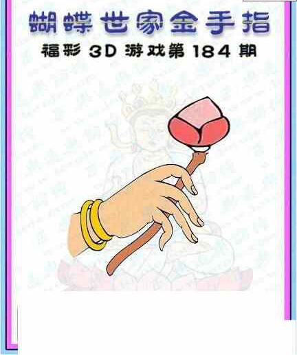 23184期: 3D蝴蝶世家蝴蝶彩图