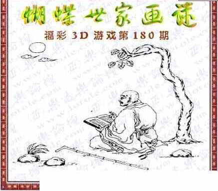23180期: 3D蝴蝶世家蝴蝶彩图
